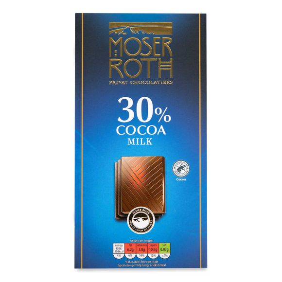 Luxury Milk Chocolate 100g Moser Roth